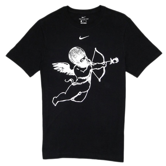 NWT NIKE x DRAKE CERTIFIED LOVER BOY CHERUB TEE MEDIUM BLACK UNOPENED - Picture 1 of 6